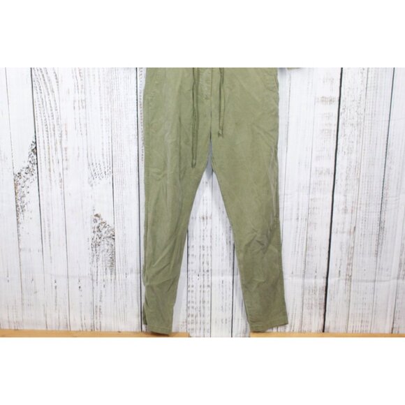Kings of Indigo Stephanie Slim Fit Jumpsuit Tencel Olive Green Size M - Picture 4 of 10
